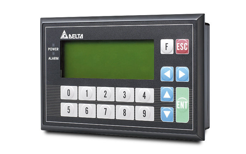 TP04P-21EX1R Delta Text Panel with built-in PLC TP04G-BL 8DI/8DO 4AI/2AO