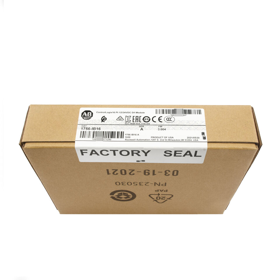 Allen-Bradley 1756-IB16 ControlLogix Eingangsmodul 10-31VDC 16-P 20 Pin, Serie A Allen-Bradley 1756-IB16 ControlLogix Eingangsmodul 10-31VDC 16-P 20 Pin, Serie A