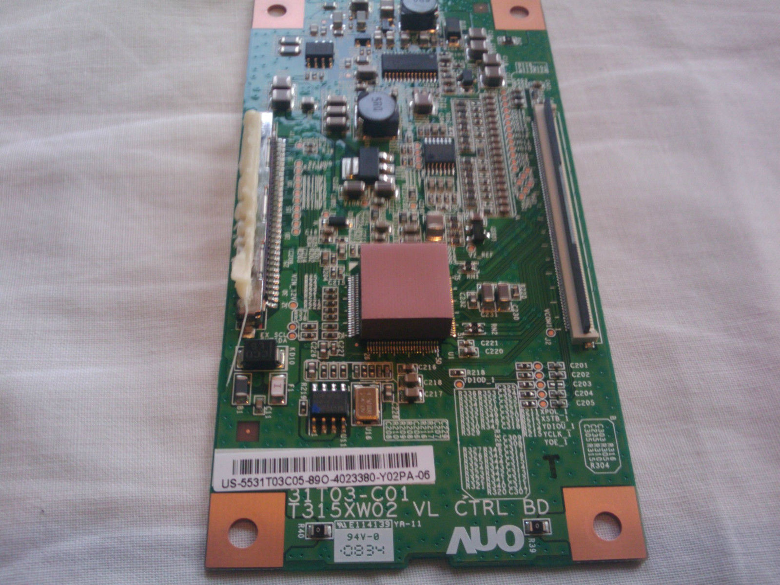 USÉ POUR T-CON Board Carte Logique 94cm TV T370HW02 V9 Ctrl Bd 37T04