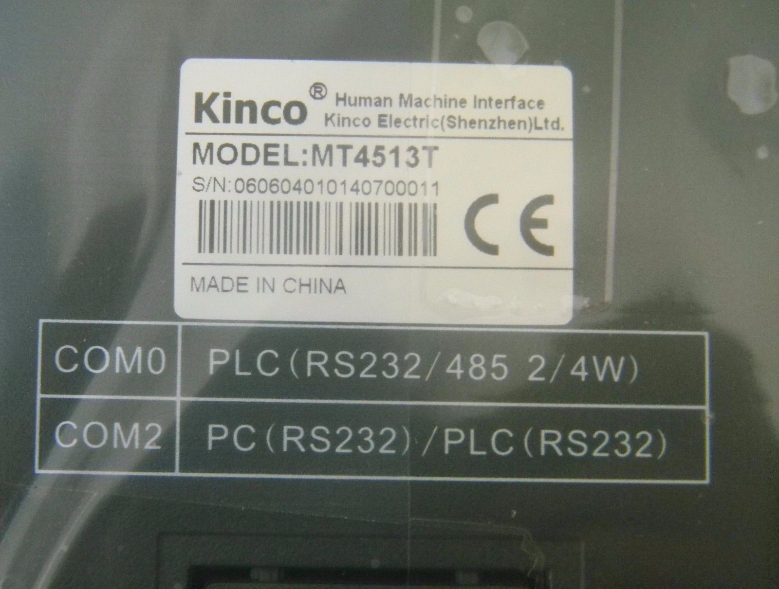 MT4513T Kinco HMI Touch Screen 10.4 inch 800*600 with program cable new